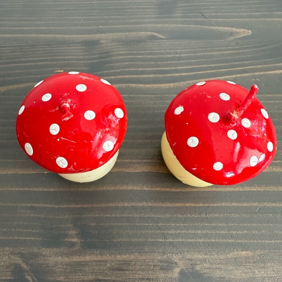 2 x vintage mushroom candle - Picture 6 of 14